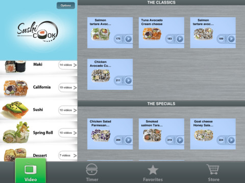 Sushi Cook: un’app per imparare a fare il sushi e molto altro ancora