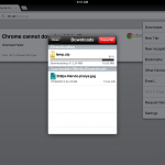 Scarichiamo i files da Google Chrome per iPad con Chrome Download Manager – Cydia