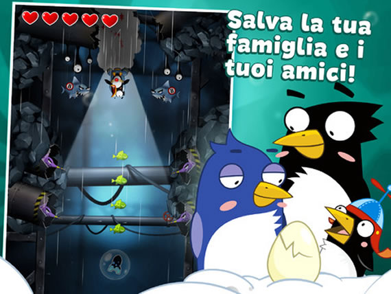 Captain Antarctica, arriva il pinguino supereroe su iPad