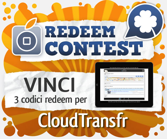 CONTEST: vinci 3 codici redeem per CloudTransfr [VINCITORI]