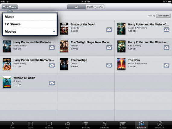 Apple amplia il servizio iTunes Movie su iCloud