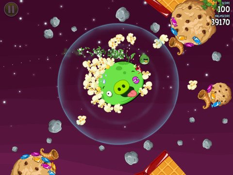 Angry Birds Space HD: disponibile su App Store un nuovo aggiornamento con 10 livelli inediti