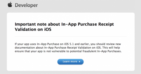 Apple risolverà definitivamente il problema degli acquisti in-app illegali con la prossima release iOS 6