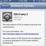 Apple pubblica iOS 6.0 beta 3 per gli sviluppatori!
