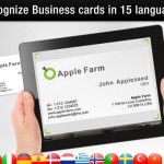 Trasforma i biglietti da visita in contatti per iPad grazie a Business Card Reader HD