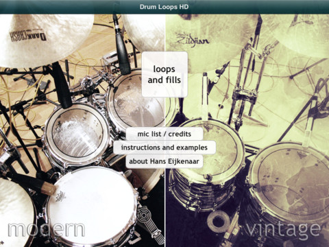 Un libreria di suoni per batteristi: Drum Loops HD