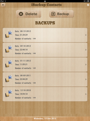 iBackup Contacts, l’app per esportare i contatti salvati sull’iPad senza un computer