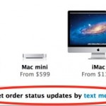 Apple store online: negli Stati Uniti sarà possibile ricevere notifiche tramite messaggi per aggiornamenti sullo stato degli ordini