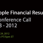 Apple terrà la conferenza finanziaria relativa al Q3 2012 il 24 Luglio