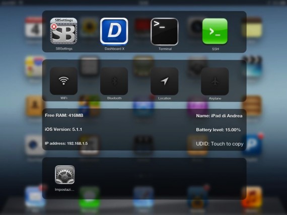 Speero, un nuovo system manager disponibile unicamente per iPad – Cydia