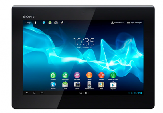 IFA 2012: Sony presenta il primo tablet con il brand Xperia