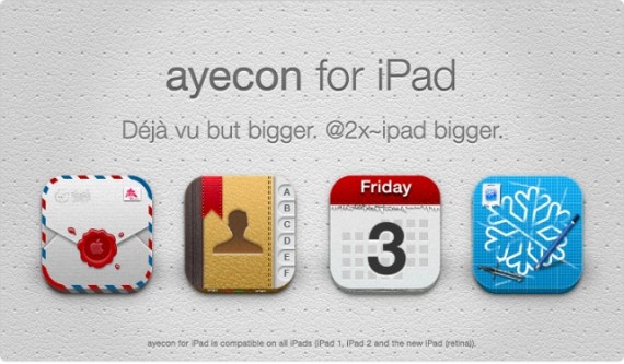 Ayecon, il fantastico tema per iPad jailbroken, ora disponibile per il download – Cydia