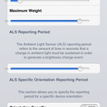 Ecco Lux, il tweak che permette di regolare le impostazioni del Sensore di Luminosità Ambientale – Cydia