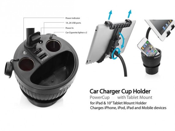 Il nuovo accessorio per auto della USBfever: Powercup Car Charger