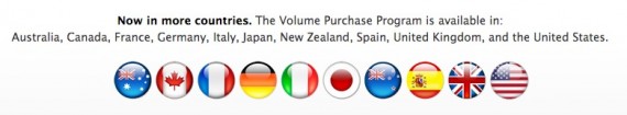 Apple attiva il programma “Volume app purchasing” anche in Italia