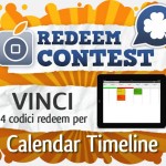 CONTEST: vinci 4 codici redeem per Calendar Timeline [VINCITORI]