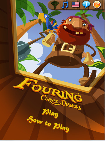 Fouring CD, un puzzle game con coloratissimi diamanti