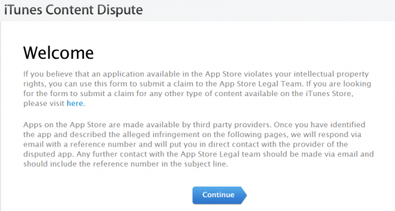 Apple Store: ora è possibile segnalare le app che violano i diritti d’autore