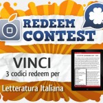 Vinci 3 codici redeem per Letteratura Italiana [VINCITORI]