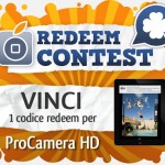 Vinci 1 codice redeem per ProCamera HD [VINCITORE]
