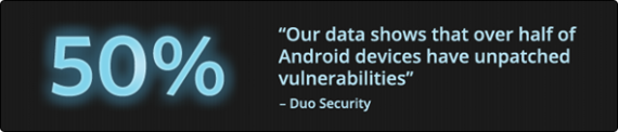 DuoSecurity: metà dei dispositivi Android richiede una patch di sicurezza ed è vulnerabili ad attacchi esterni