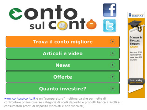 Individua il miglior conto deposito con l’app ContoSulConto