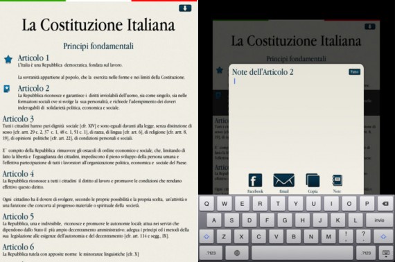 Costituzione Italiana Pro, conosci la Costituzione italiana con quest’app professionale