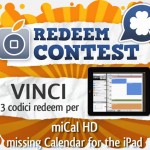 Vinci 3 codici redeem per miCal HD for iPad [VINCITORI]