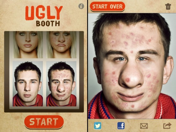 Occhio all’acne: UglyBooth sbarca su App Store!