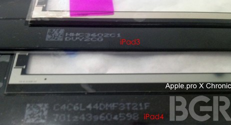 Prime presunte immagini dell’iPad 4 mostrano una fotocamera frontale più grande
