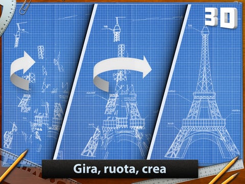 Rompicapo per iPad Blueprint 3D HD si aggiorna alla versione 2.0 – Codici redeem all’interno [CODICI UTILIZZATI CORRETTAMENTE]