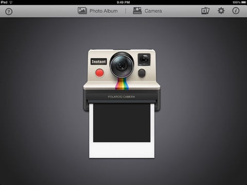 Instant: La Polaroid Maker, ora disponibile anche per iPad