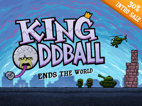 King Oddball: il nuovo puzzle game di tipo fisico realizzato da 10tons Ltd