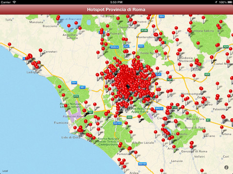 Roma Wifi, l’app che ci aiuta a trovare e raggiungere l’hotospot pubblico a noi più vicino