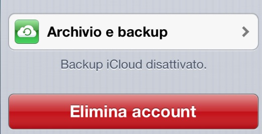 iCloud: come liberare spazio per il backup