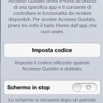 Usa la funzione Accesso Guidato per evitare che gli amici inizino a curiosare sul tuo iPad