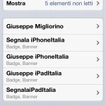 Impostare notifiche diverse per ogni account Mail