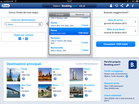 Booking.com per iOS: arriva il supporto a Passbook!