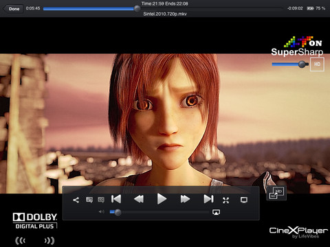CineXPlayerHD si aggiorna con il supporto a nuovi formati