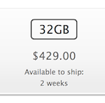 Tutti i modelli di iPad mini Wi-Fi  sono terminati in pre-ordine negli USA