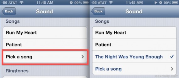 Selezionare una canzone come sveglia su iPad – Guida