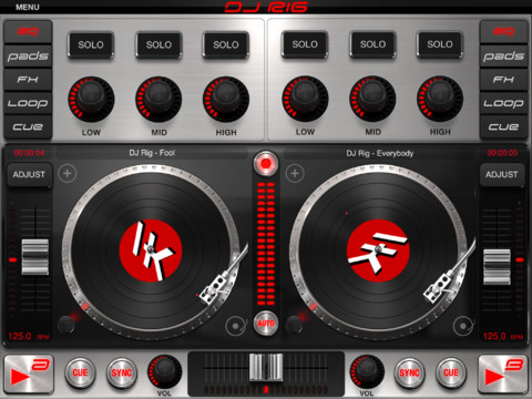 DJ Rig, un’app per DJ professionisti