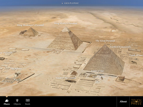 Piramidi 3D, per scoprire le piramidi sul tuo iPad