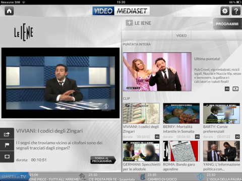 VideoMediaset 2.0 disponibile su App Store