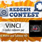 Vinci 3 codici redeem per All Metro and Subway HD [CODICI INVIATI]