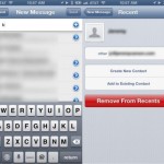 Come eliminare i “Contatti recenti” dall’applicazione Mail dell’iPad – Noob’s Corner