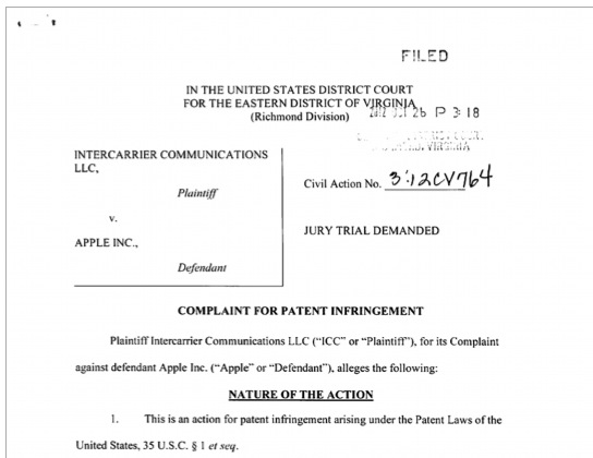 iMessage e Facetime: una piccola azienda denuncia Apple per violazione di brevetti