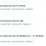 Da oggi l’Apple Care si acquista solo online
