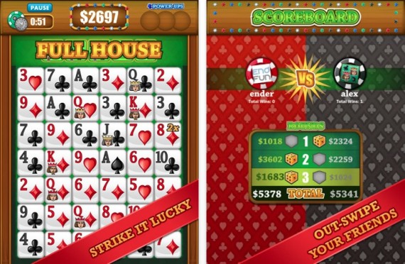 Gioca ad un Poker “alternativo” con Swipe the Deck