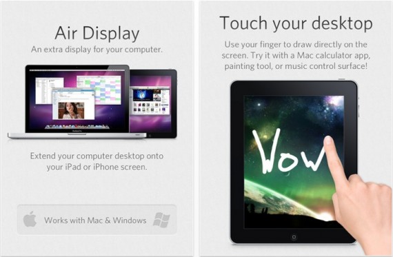 iPad come monitor con l’applicazione gratuita Air Display Free